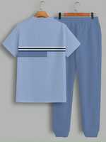 Ensemble de survêtement d'été pour homme, imprimé sur mesure, de qualité supérieure, respirant, léger, écologique, motif uni, décontracté