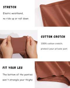 Culottes Boyshort pour Femmes Everyday Bliss, en Mélange de Coton Doux, Sensation Aérienne, Ajustement Flexible et Sûr, Couverture Totale, Confort Quotidien - Product Image 4