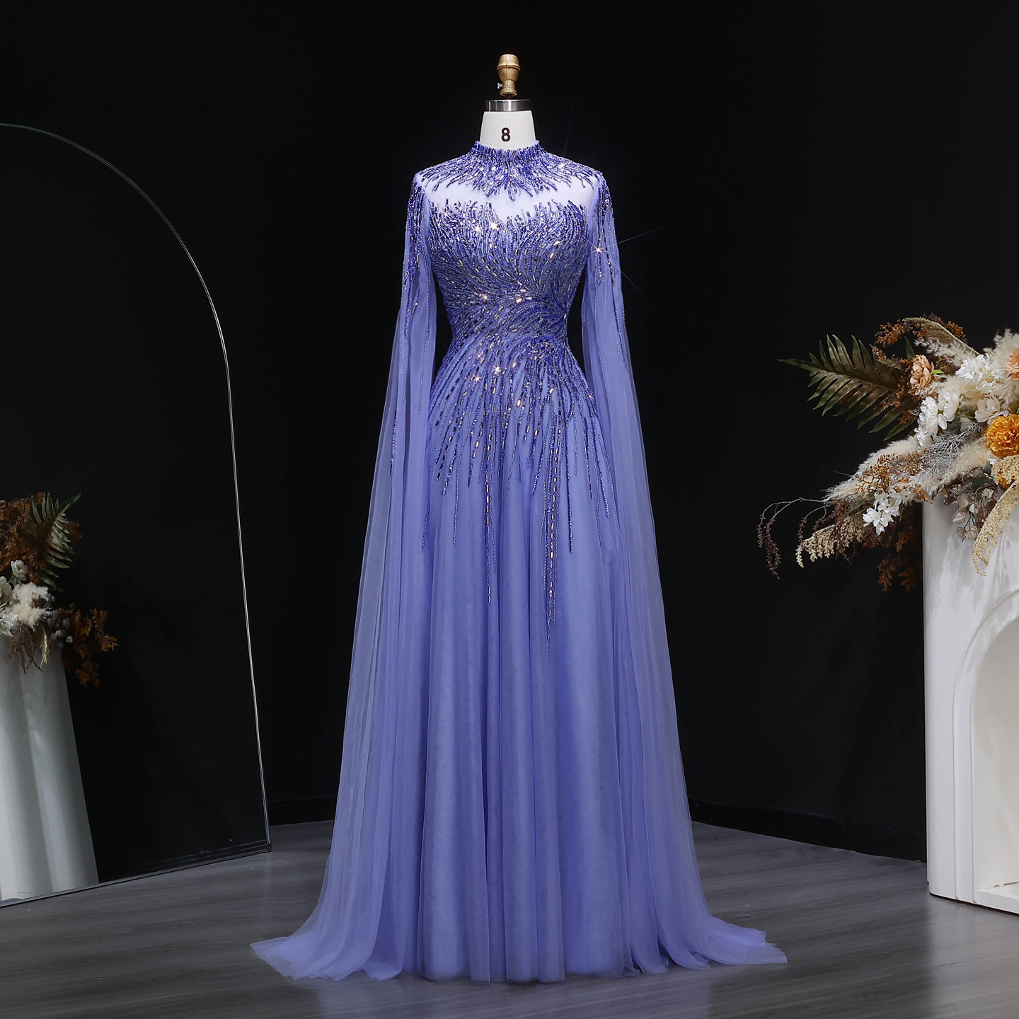 Sheer Sleeve Wedding Gowns - 2025 Modern Elegant Design