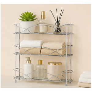 3-Tier Spice <b>Rack</b> Organizer Free Standing Kitchen Countertop Storage <b>Rack</b> Metal <b>Wire</b> Shelf for Herbs Jars & Pantry Organization - Product Image 4