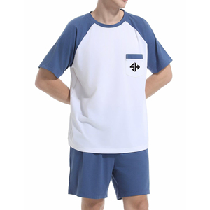 Customizable Men's Shorts <b>Sets</b> Casual Style Quick Dry Lightweight 100% Cotton <b>Knitted</b> High Quality Custom Logo Cheap Short <b>Sets</b> - Product Image 1