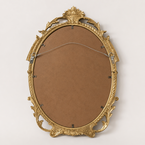 Antique <b>Gold</b> Oval Wall <b>Mirror</b> Ornate Baroque <b>Frame</b> Luxury Decorative <b>Mirror</b> for Living Room Hotel Salon Home Decor Gift - Product Image 4