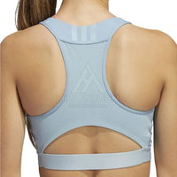 Soutien-gorge de sport pour femme, idéal pour le yoga, la course, la gym, le fitness, avec bretelles réglables, maille respirante, écologique, haut athlétique à fermeture frontale
