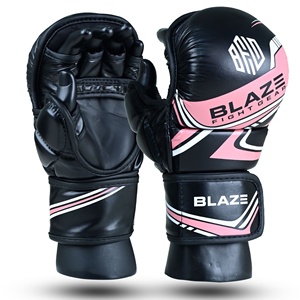 ถุงมือ MMA แบบกำหนดเองสำหรับชกมวย MMA ถุงมือซ้อมมวยไทย BJJ ฝึกซ้อมกราปลิง ซ้อมต่อยมวย ถุงมือศิลปะการต่อสู้และมวย - Product Image 1