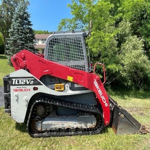 Excellent Chargeur compact sur chenilles Takeuchi TL12V2, Moteur diesel, Engrenage, Moment de charge élevé, Roulement en caoutchouc - Product Image 1