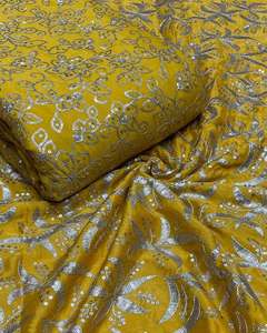 Luxury Sequin Embroidery Fabric <b>Mesh</b> <b>Net</b> Lace Fashion Textile For Women Garment Boutique And Wholesale Exporters - Product Image 2