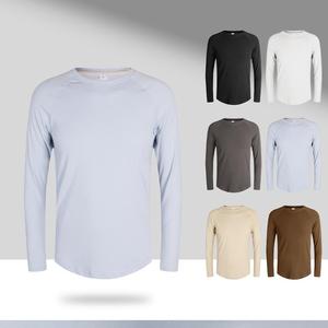 Vente en gros de t-shirts de compression pour hommes en 90% polyester et 10% élasthanne, 170 à 180 g/m², vêtements de sport pour la salle de sport, amincissants - Product Image 6
