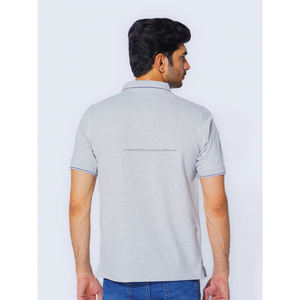 Camiseta Polo Deportiva de Manga Corta para Hombre, Diseño Nuevo, Logotipo Personalizado, Absorbe la Humedad, Venta al Por Mayor - Product Image 4