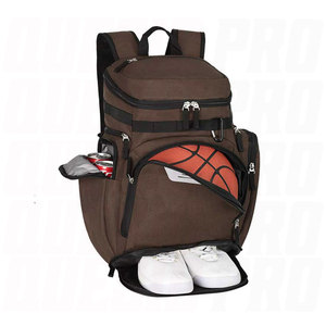 Sac à dos de sport grande capacité personnalisé, antidérapant, pour basketball et football, avec compartiment à ballon, étanche, pour équipe - Product Image 1