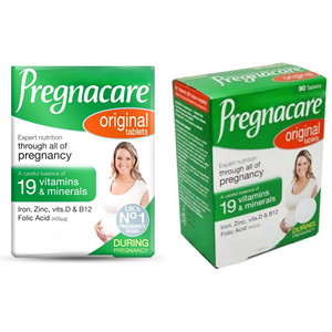 Tabletas de Suplemento Nutricional Prenatal, Soporte Diario de Vitaminas y Minerales (30 / 90 Tabletas) - Product Image 1