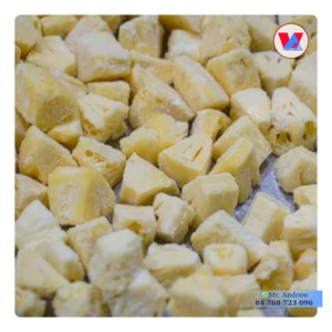 Disponible : Morceaux d'ananas IQF surgelés, tranches coupées en dés, chair jaune naturelle, matière première pour thé aux fruits, yaourt, confiture - Product Image 1