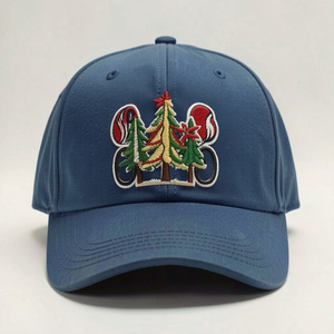 Casquette de baseball tendance virale en coton avec logo brodé, ajustement réglable, style streetwear hip-hop, fournisseur en gros, taille personnalisée - Product Image 3