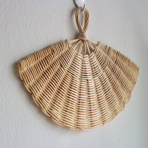 Adornos de ratán para pared, abanicos ecológicos hechos a mano, precio más bajo, abanico colgante artesanal - Product Image 6