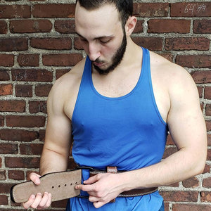 Ceinture de musculation en cuir personnalisée avec logo et impression pour adultes, nouvelle ceinture professionnelle pour entraînement - Product Image 6