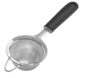 hot selling Stainless Steel Tea Strainer Ladle Fine Mesh Spoon for Loose Leaf Tea <b>Coffee</b> <b>Filtering</b> Durable Double Handle Design - Product Image 4