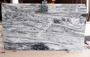 Dalle de pierre à motif de granit blanc Viscon pour mur de hall, comptoir de bar, dessus de table, pavage extérieur, panneau décoratif, carrelage - Product Image 3