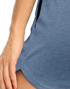 Shorts en polaire pour femmes de qualité supérieure, 100% coton, légers, respirants, séchage rapide, logo personnalisé, OEM, faible MOQ et prix - Product Image 2