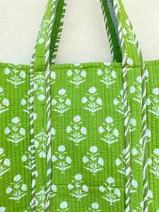 Bolso Tote Acolchado de Patchwork al por Mayor – Bolso de Hombro de Algodón de Gran Capacidad para Mujer - Product Image 4