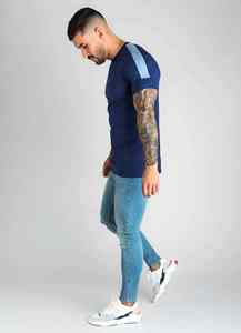 Camiseta Deportiva para Hombre al por Mayor, con Logotipo Personalizado, Absorbente de Humedad, Ajustada, para Gimnasio, Culturismo, Running - Product Image 6