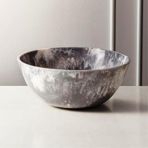 Vaisselle artisanale en résine polie, écologique, d'origine indienne, design de luxe, compatible lave-vaisselle, art moderne, pour les fêtes - Product Image 6