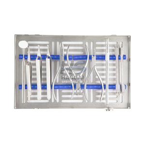 Nouvel ensemble d'instruments chirurgicaux dentaires en acier inoxydable, kit d'outils d'implantation, instruments de chirurgie dentaire professionnels, équipement médical - Product Image 1