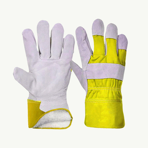 Guantes de Trabajo de Invierno TAGCO SAFETY Bio Liner Resistentes al Frío, Certificación EN511, Forro de Lana, Cuero, Puño de Goma Impermeable, 12 oz - Product Image 1
