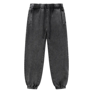 กางเกงลำลองผู้ชายเอวกลางผ้าแคนวาสซับในบางเบา แห้งเร็ว ระบายอากาศได้ดี ผ้าฝ้าย 100% ทรงตรง พิมพ์โลโก้ตามสั่ง - Product Image 3