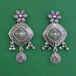 Vente en gros de boucles d'oreilles classiques de haute qualité, oxydées, avec placage oxydé 811318 - Product Image 2