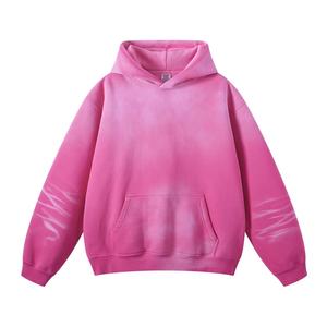 Sudaderas con capucha 100% algodón con efecto lavado, 600GSM de alta densidad - Product Image 5