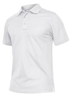 Chemises polo neuves pour homme, manches courtes, été, style décontracté, couleurs contrastées, coton, grandes tailles, sport, broderie. - Product Image 3