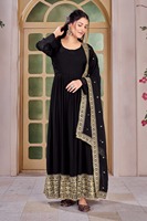Magnifique Salwar Kameez indien pakistanais en tissu Georgette, avec broderie fantaisie, élégant, séchage rapide, pour fêtes, mariages et occasions décontractées