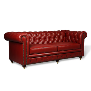 Sofá Rectangular de Cuero, Diseño Moderno y Elegante, Ecológico, de Alta Calidad, para Hogar, Oficina, Hotel y Restaurante, Decoración de Alta Demanda - Product Image 3