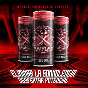 Boissons énergisantes TripleX en gros, 250 ml, boisson énergisante caféinée, fabricant OEM/ODM, boissons, boissons gazeuses - Product Image 2