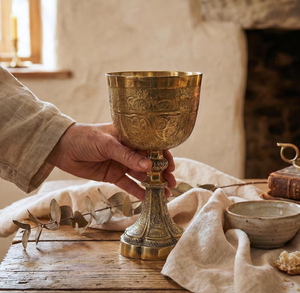 Copa de Vino de Latón con Diseño Atractivo en Acabado Dorado para Restaurante, Bar, Hotel, Copa de Vino a Precio de Mayorista - Product Image 5