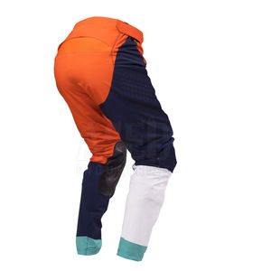 Pantalones de Motocross de Cuero para Hombre, Cintura Alta, Corte Recto, Casuales, de Algodón, con Botones, Teñido Liso, Secado Rápido y Transpirables - Product Image 4