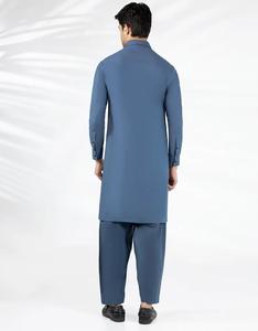 Ropa Musulmana Tradicional Étnica Personalizada, Shalwar Kameez de Algodón, Traje Formal Pakistaní Afgano de 2 Piezas para Hombre, Salwar Kameez Transpirable - Product Image 5