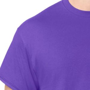 T-shirt unisexe pour adulte, décontracté, à manches courtes, col rond, en coton doux, vêtements streetwear confortables, fournisseur de vêtements en gros - Product Image 5