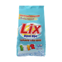 Deterjen Bubuk Ramah Lingkungan Lix Extra Concentrate 6kg Aroma Lavender Jasmine untuk Cuci Tangan 30%-50% untuk Bahan-Bahan Baku