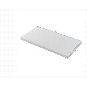 Topper Materasso in Memory Foam da 2 Pollici, Comodo, Misura Singola, per Diverse Situazioni - Product Image 6