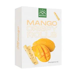 Wanmai29 dừa giòn CuộN xoài hương vị trứng muối túi Trans Gluten bao bì Nụ cười đậu nành popping Tính năng trọng lượng vật liệu