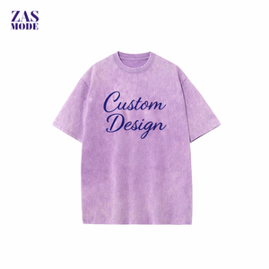 Camiseta Casual de Punto con Cuello Redondo, Personalizada con Logotipo en la Espalda, Talla Grande, 100% Algodón, 250 GSM, Corte Regular, Secado Rápido, Ecológica, para Hombre - Product Image 1