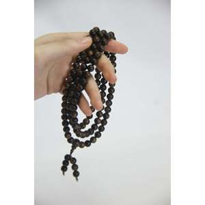 Accessoires de yoga Vietnam Bracelet en bois d'agar sous-marin 108 perles 8mm Qualité supérieure Vente au détail B7-047 - Product Image 3