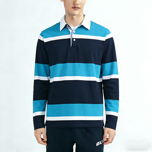 Camisa de Golf de Manga Corta para Hombre, con Logotipo Personalizado, Color Sólido, Transpirable, Antiarrugas, de Secado Rápido, 100% Algodón Tejido, para Uso Casual - Product Image 2