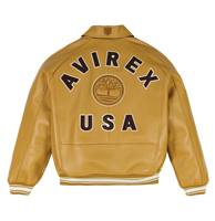 Veste bomber en cuir véritable Avirex pour homme, style slim, respirante, haute qualité, nouvelle édition, vente en gros