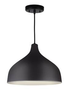 Nouvelle Lampe Suspendue Conique Noire en Papier Mâché Style Nordique pour Bureau et Étude - Product Image 3