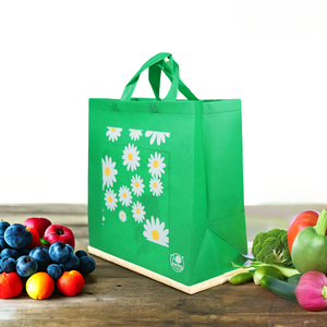 Bolsas de compras no tejidas PP reutilizables duraderas personalizadas con impresión en huecograbado Precio al por mayor Fábrica de Vietnam para exposiciones - Product Image 1