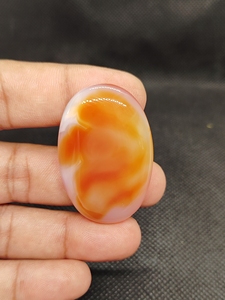 Cabujón de Ónix Naranja Natural Hecho a Mano, Piedra Preciosa Suelta de Alta Calidad con Formas Mixtas, Piedra Curativa - Product Image 4