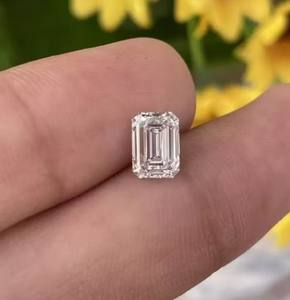 Diamant de laboratoire taille poire de 1 à 4 carats, couleur F, clarté VVS-VS, pierre synthétique en vrac pour la vente en gros - Product Image 3