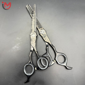 Tijeras de Entresacar Profesionales para Peluquería, de Acero, 28 Dientes, Mango Mediano, para Diestros, Punta Afilada - Product Image 2