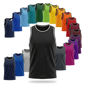 High Performances <b>Mesh</b> Polyester Sports Tank <b>Top</b> Sleeveless Breathable Gym Workout Summer Fitness Customized Logo Tank <b>Top</b> - Product Image 1